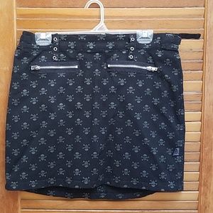 Punk mini skirt
